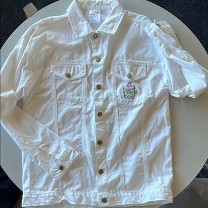 Pusheen White Jean Jacket